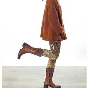 BRYN WALKER Acquario Printed Leggings Size XXS 00 0 LOUNGEWEAR COMFY CASUAL